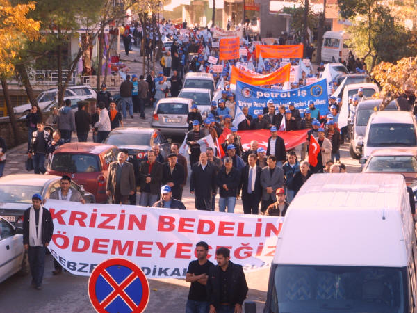 Krizin yükünü ödemeyeceğiz