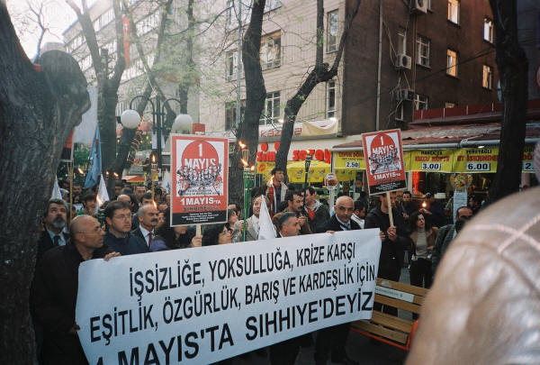 1 Mayıs’ta Sıhhiye meydanındayız