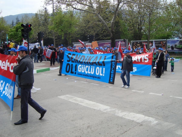 Bursa'da 1 Mayıs