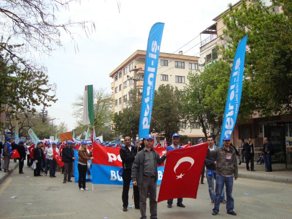 Bursa'da 1 Mayıs