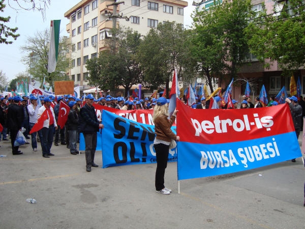 Bursa'da 1 Mayıs