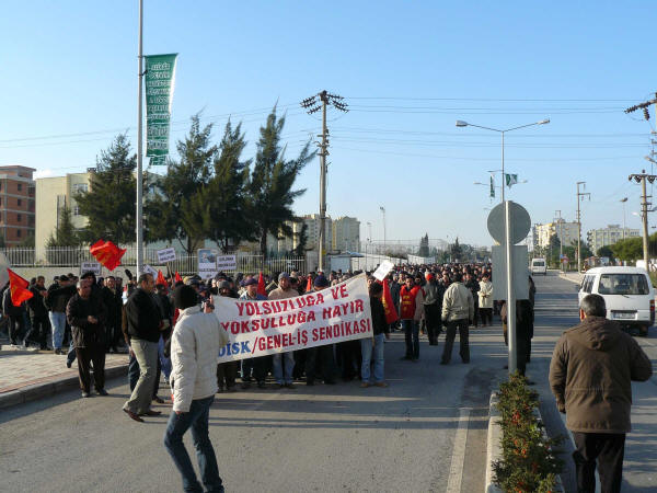 Aliağa Şubemiz'de iş bırakma eylemi