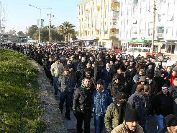 Aliağa Şubemiz'de iş bırakma eylemi