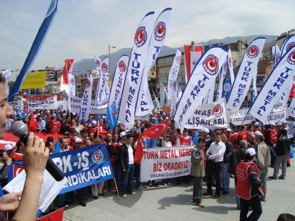 Bursa'da 1 Mayıs