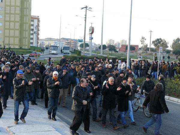 Aliağa Şubemiz'de iş bırakma eylemi