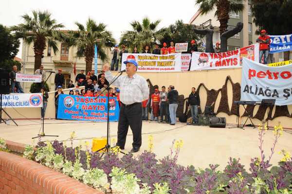 Aliağa'da 1 Mayıs