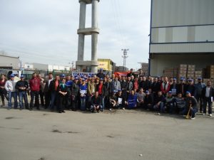 Temsilci yöneticilerimizden  Bercirap işçilerine dayanışma ziyareti