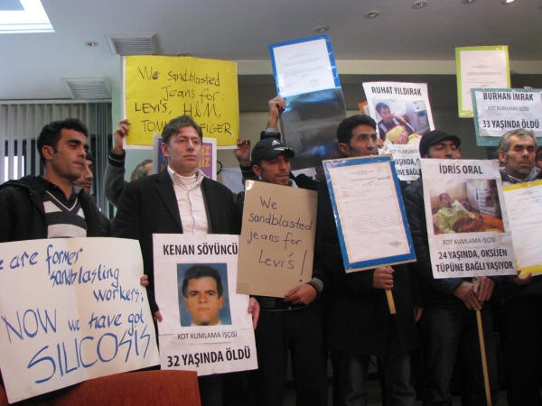 Kot kumlama işçileri Ankara şubemizde