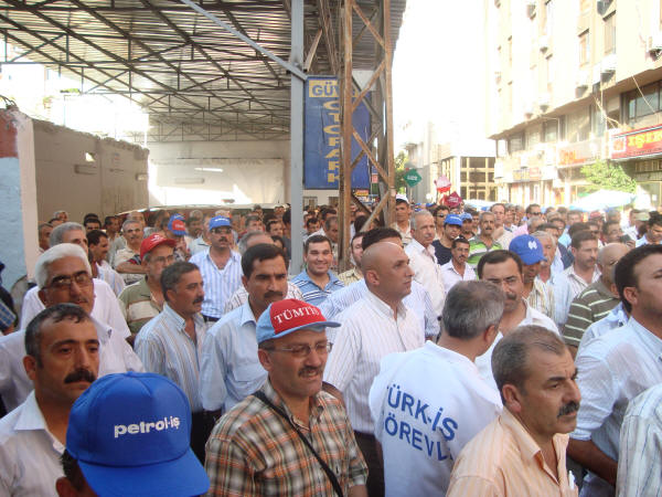 Kitlesel basın açıklaması eylemi