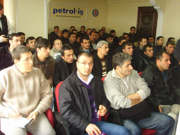 Gebze'de iş bırakma eylemi