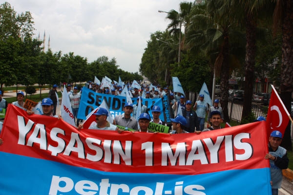 Adana'da 1 Mayıs