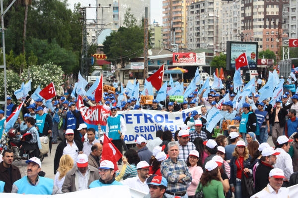Adana'da 1 Mayıs