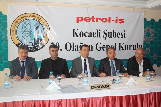 Kocaeli şube 20. Olağan Genel Kurulu yapıldı