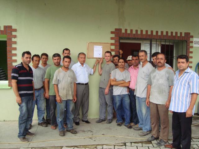 İskenderun Gübre'de grev ilanı asıldı