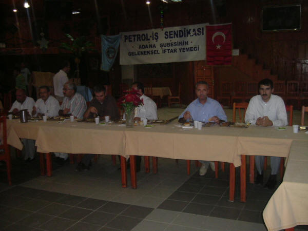 Adana şube iftar yemeği fotoğrafları