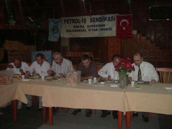 Adana şube iftar yemeği fotoğrafları