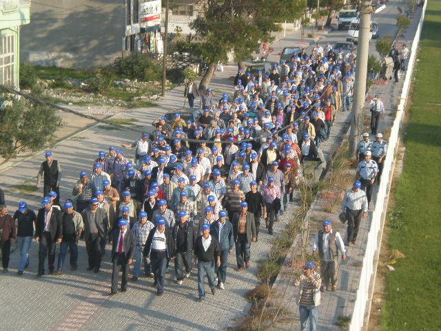 Bandırma Bor ve Asit Fabrikası'nda taşeron eylemi