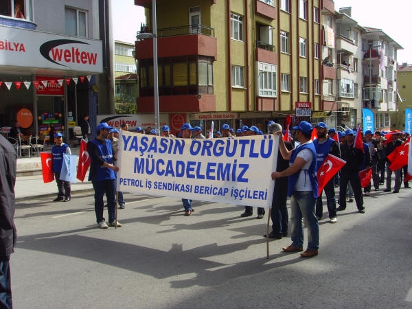 Gebze'de 1 Mayıs