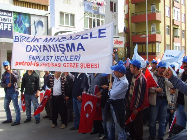 Gebze'de 1 Mayıs