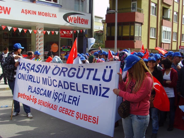 Gebze'de 1 Mayıs