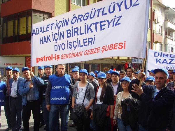 Gebze'de 1 Mayıs