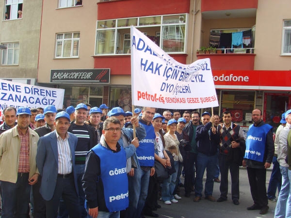 Gebze'de 1 Mayıs