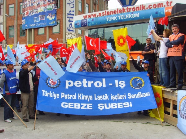 Gebze'de 1 Mayıs