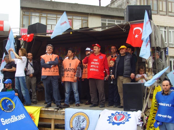 Gebze'de 1 Mayıs
