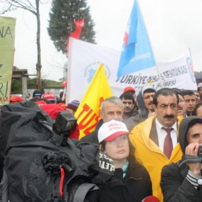 11 sendika direnişçi işçilerle dayanışma gösterdi