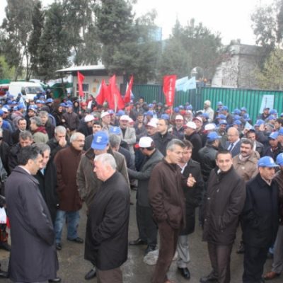 11 sendika direnişçi işçilerle dayanışma gösterdi