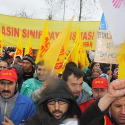 11 sendika direnişçi işçilerle dayanışma gösterdi