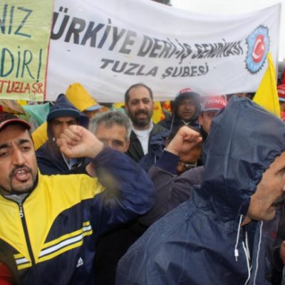 11 sendika direnişçi işçilerle dayanışma gösterdi