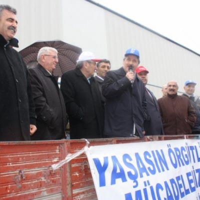 11 sendika direnişçi işçilerle dayanışma gösterdi