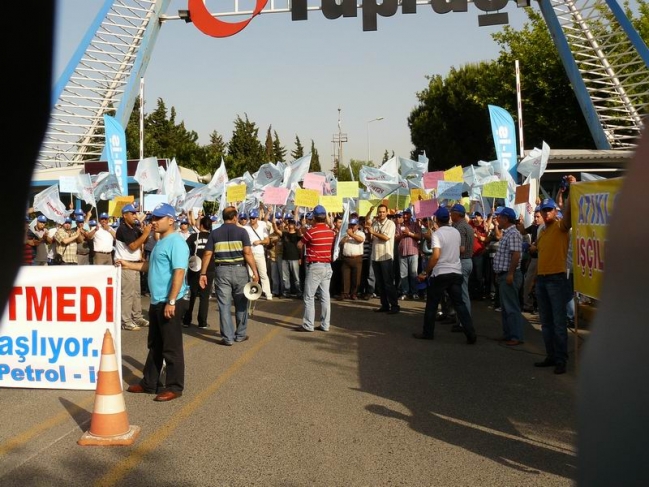 Aliağa Tüpraş’ta eylem