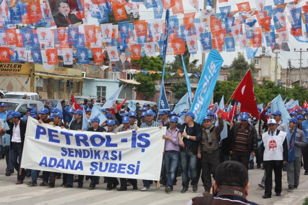 Adana’da 1 Mayıs