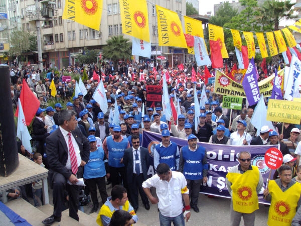 Adıyaman’da 1 Mayıs coşkusu