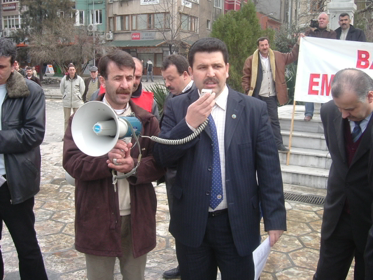 Sosyal güvenlik yasası ve özelleştirmeler karşıtı eylem