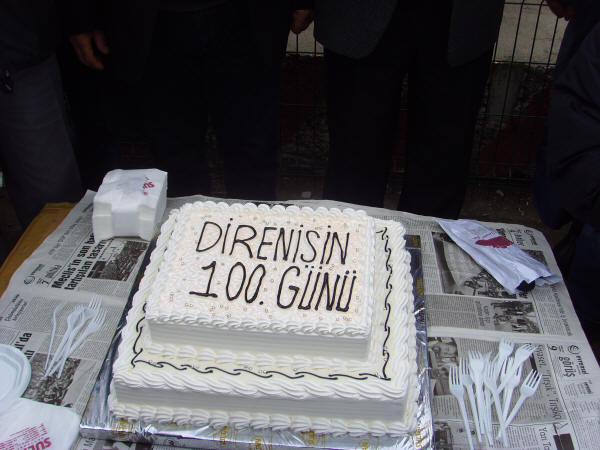 Bericap işçilerinin direnişi 100. gününde