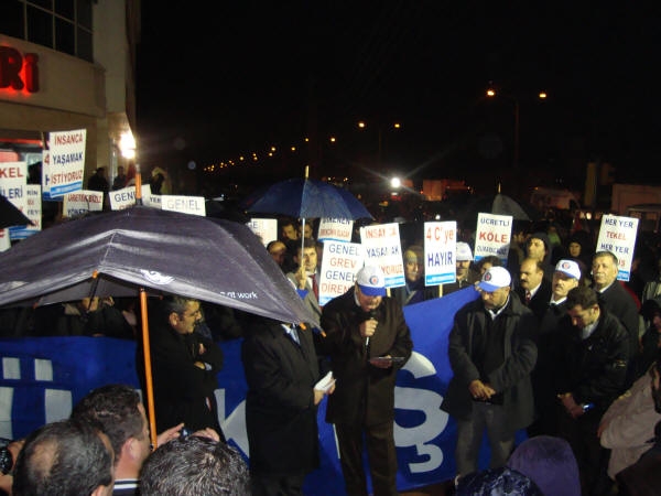 Tekel işçileri için dördüncü eylem