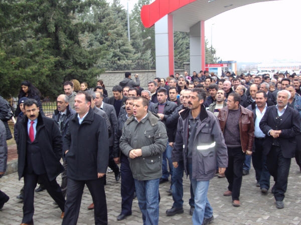 Adıyaman TPAO'da bir saatlik iş bırakma