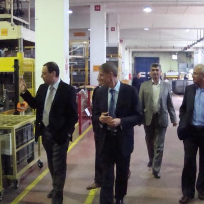 Genel Başkanımız'ın Reiter Erkurt Oto. işyeri ziyareti