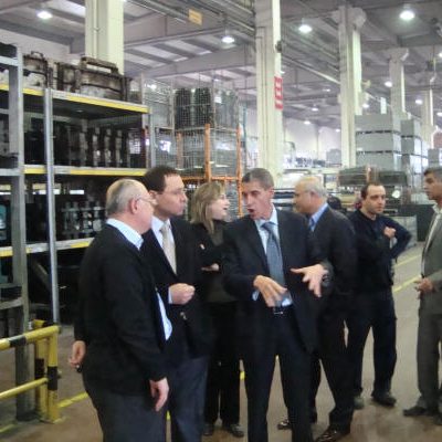 Genel Başkanımız'ın Reiter Erkurt Oto. işyeri ziyareti