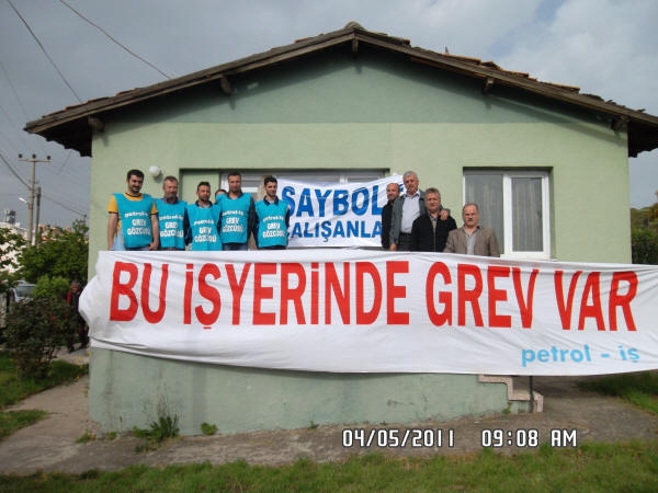 Saybolt’ta grev ilanı