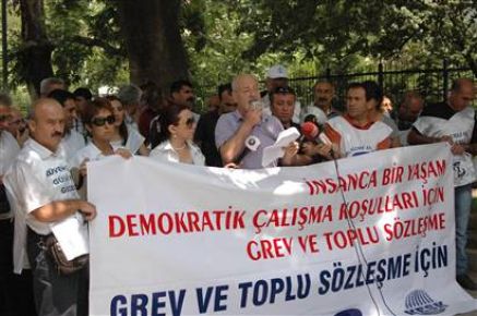 SES grevli toplu sözleşme istiyor