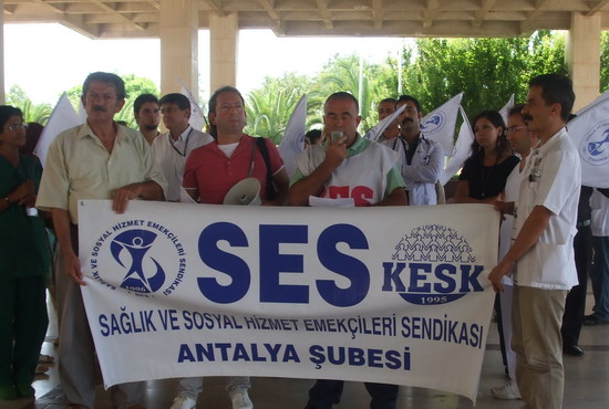 Antalya’da toplu sözleşme mücadelesi
