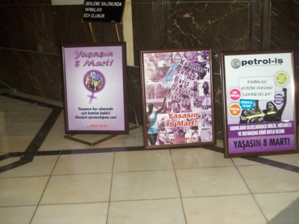 İşyerlerimizde çalışan tüm kadınların 8 Mart’ı kutlandı