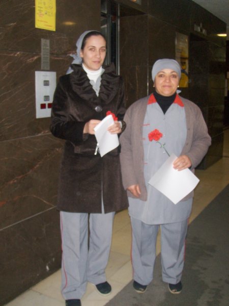 İşyerlerimizde çalışan tüm kadınların 8 Mart’ı kutlandı