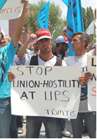 Day of action for UPS workers in Turkey
