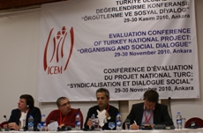 ICEM’s two-year Dutch FNV Project for Turkey evaluated in Ankara