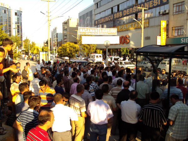 Adıyaman TPAO ve BOTAŞ işçilerinden AKP'yi protesto